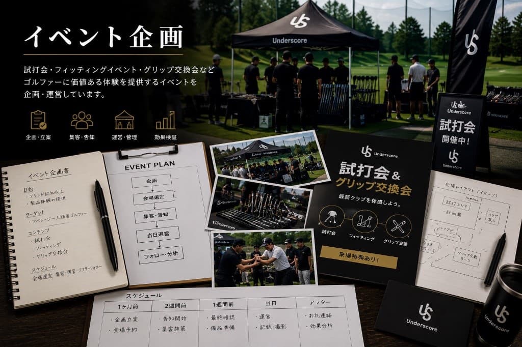 イベントの企画及び開催